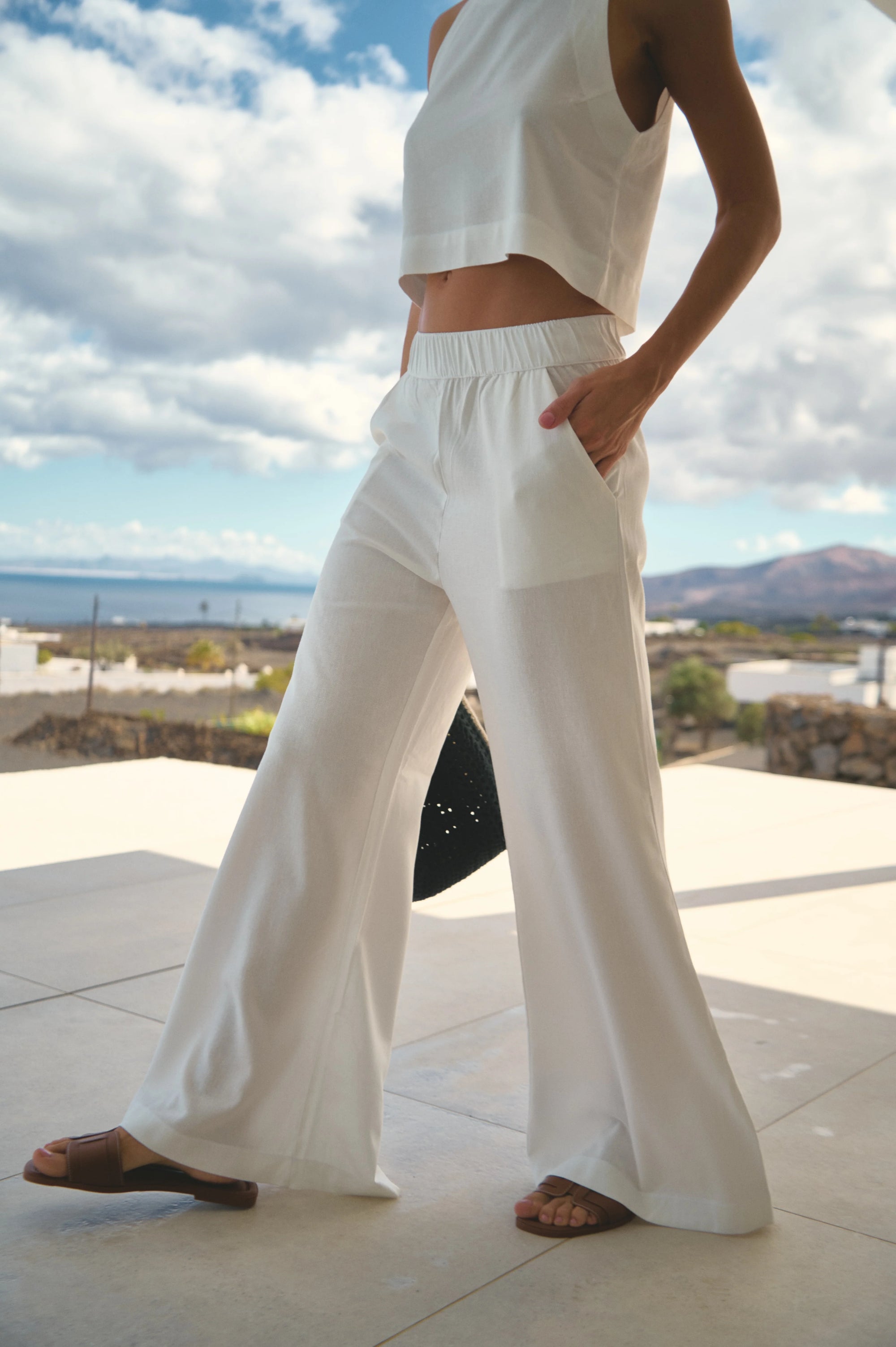 PANTALÓN DALÍ - OFF WHITE