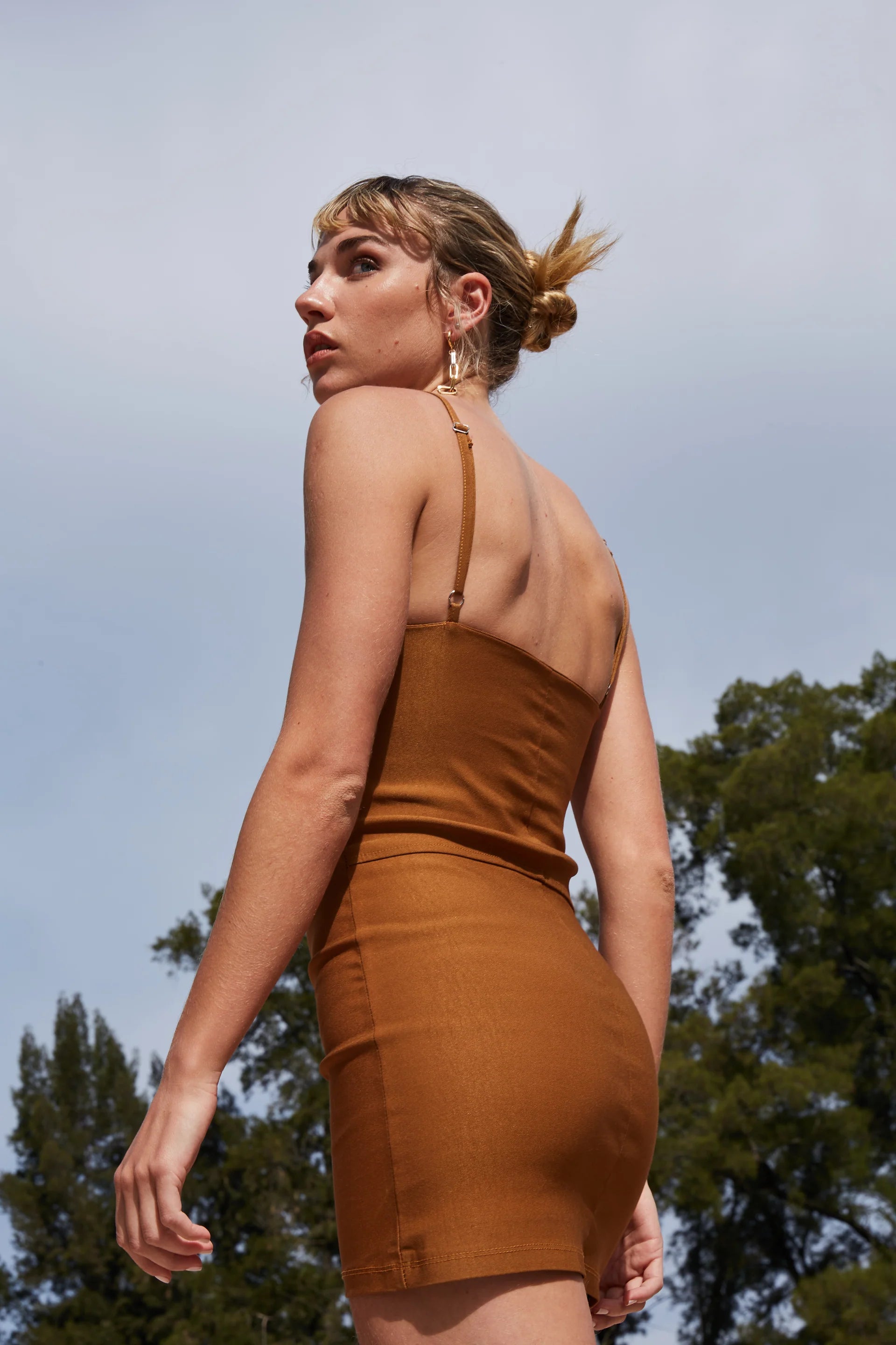 VESTIDO FORMENTERA - CAMEL