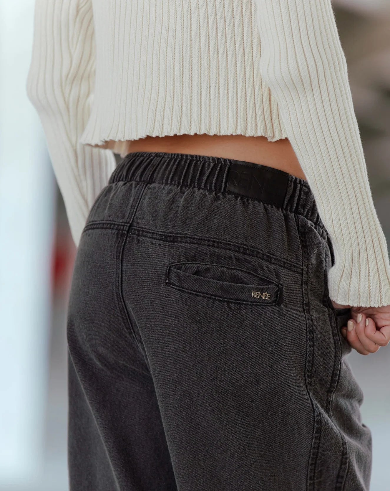 JEAN N° 13 - THE OCEAN DARK GREY