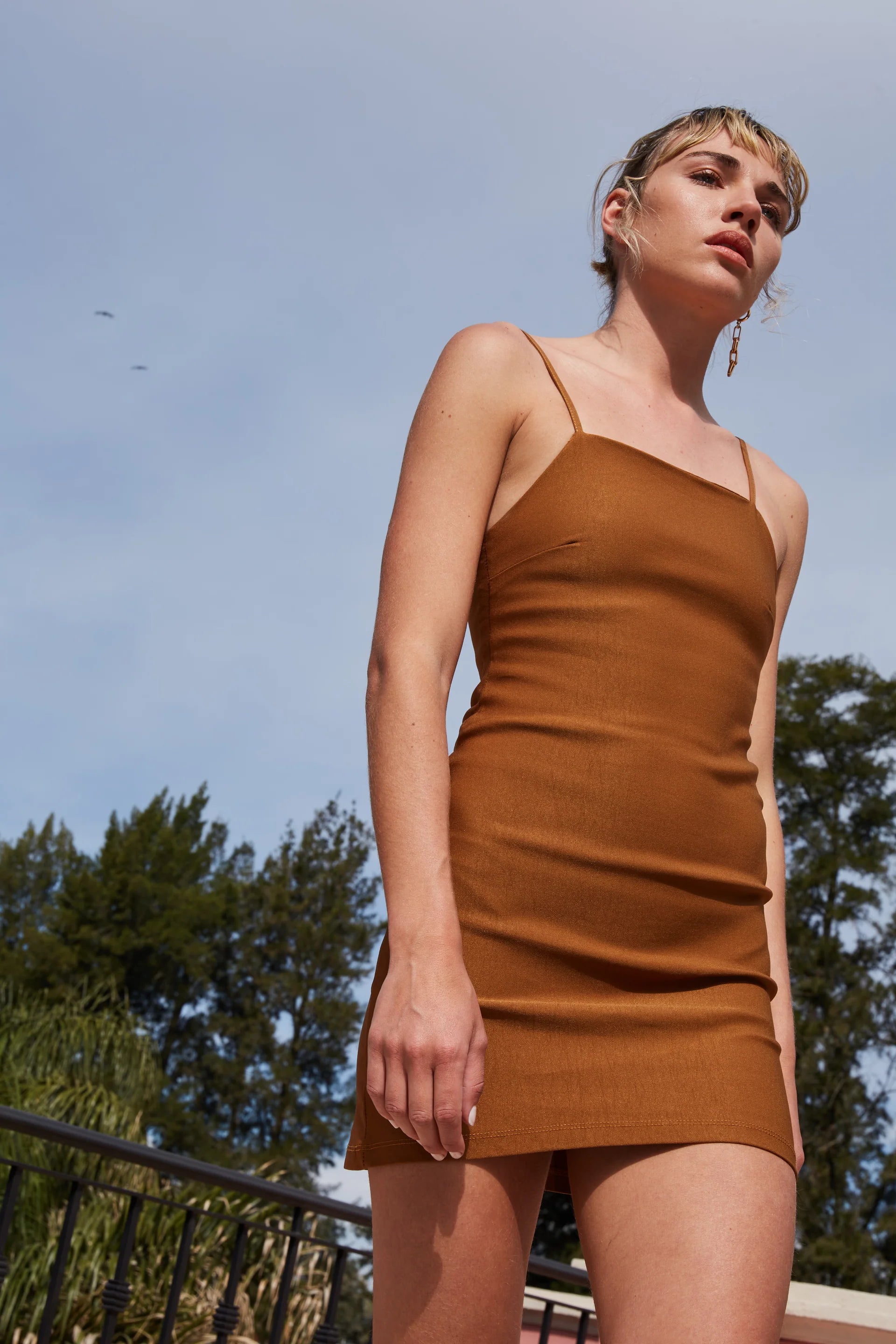 VESTIDO FORMENTERA - CAMEL