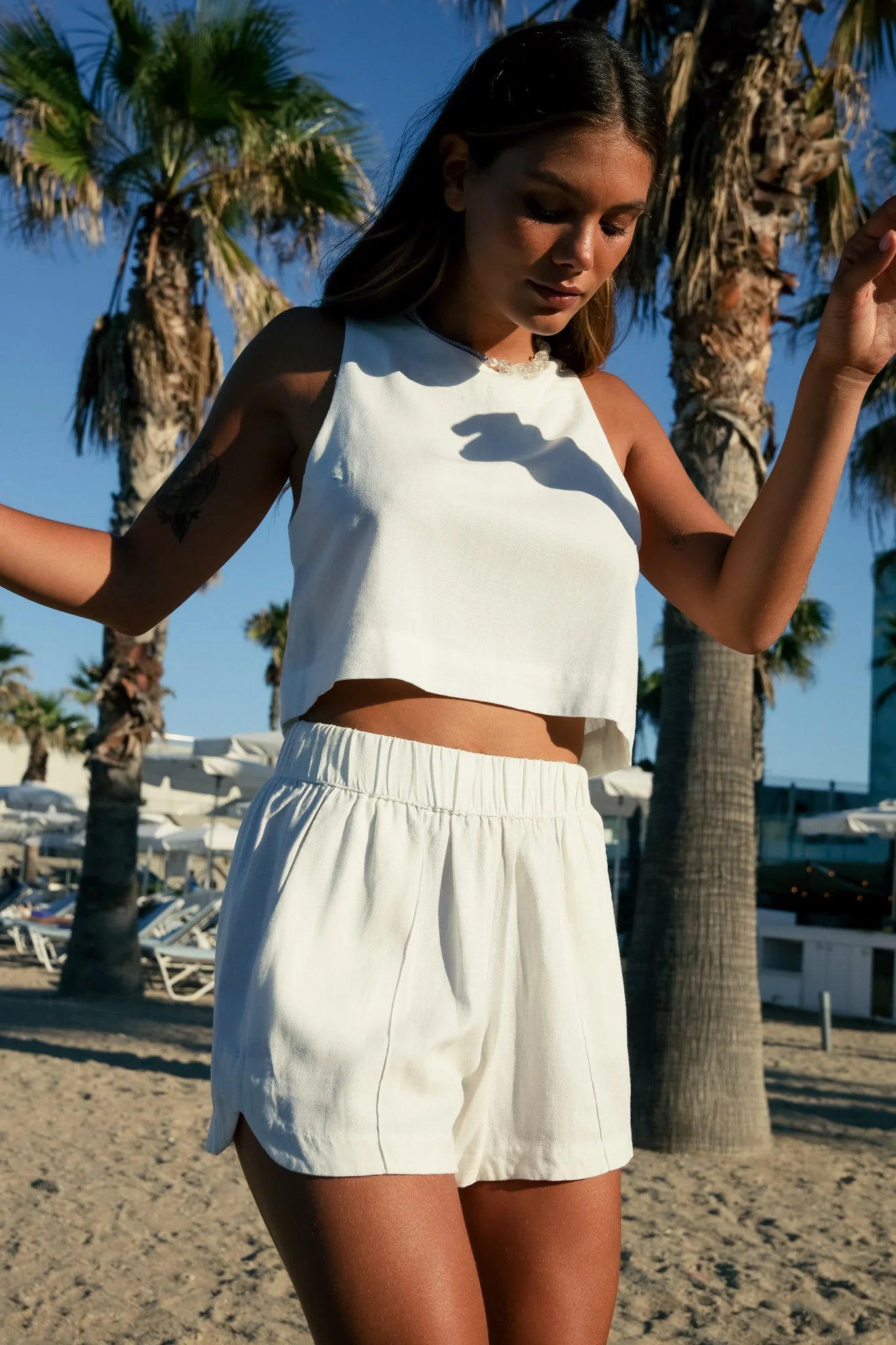 SHORT CADAQUÉS - OFF WHITE