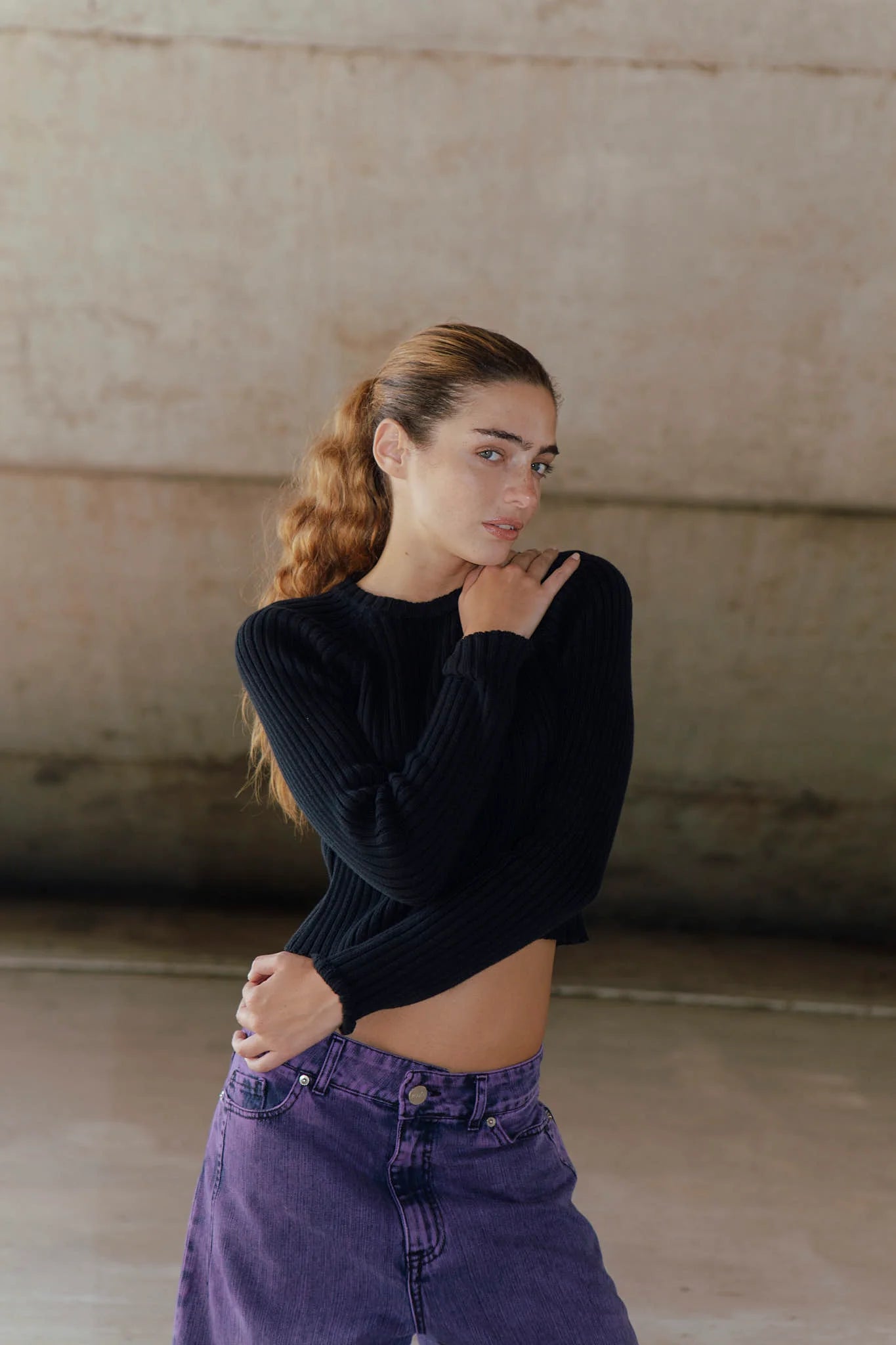 JEAN N°1 - THE OVERSIZED VIOLET