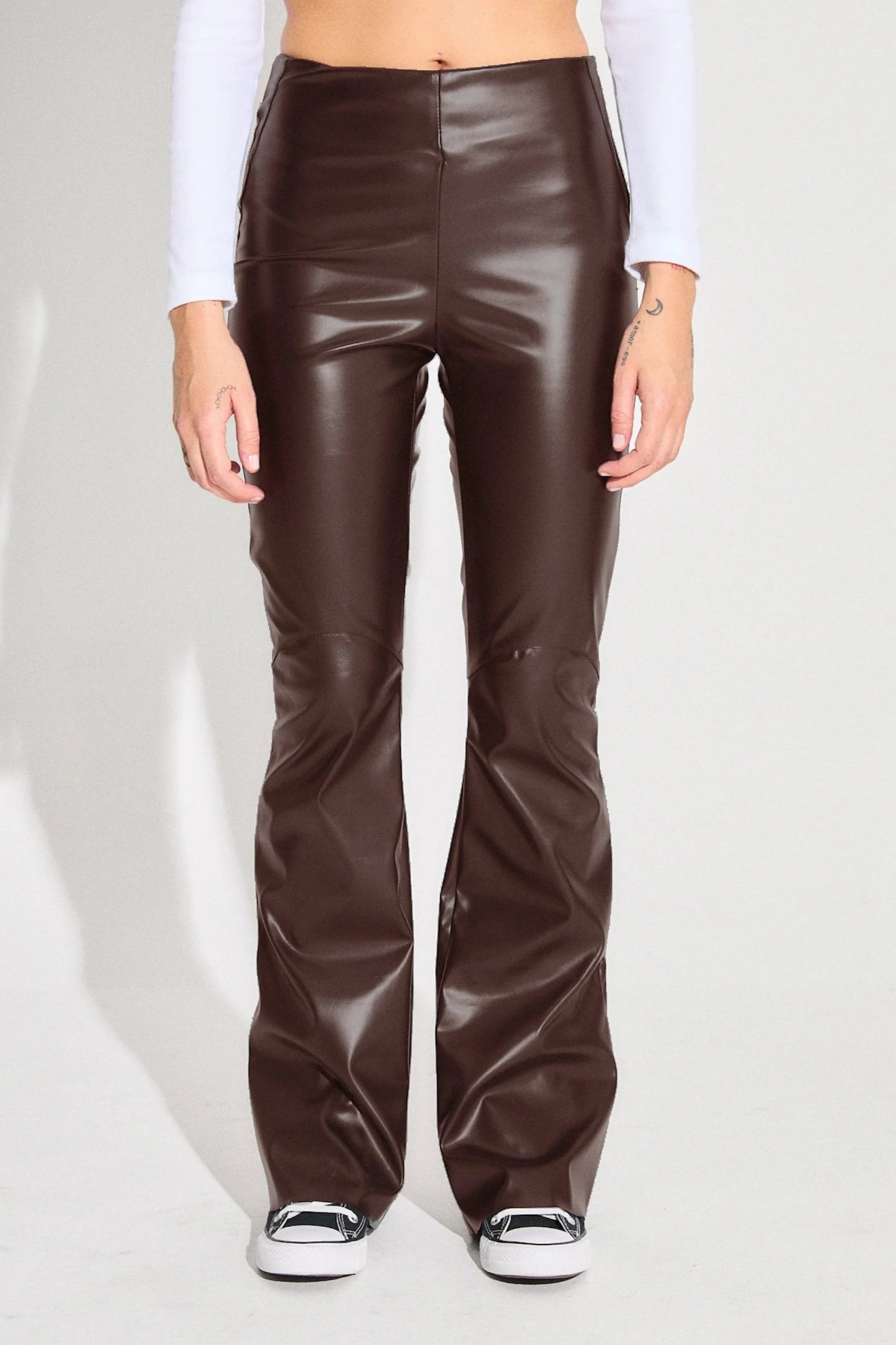 PANTALON ICONIC DARK BROWN