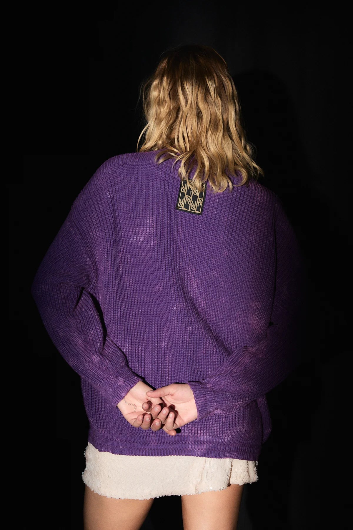 SWEATER FUKUI BATIK - VIOLET