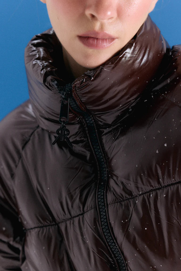 CAMPERA NOCTILUCA DARK BROWN