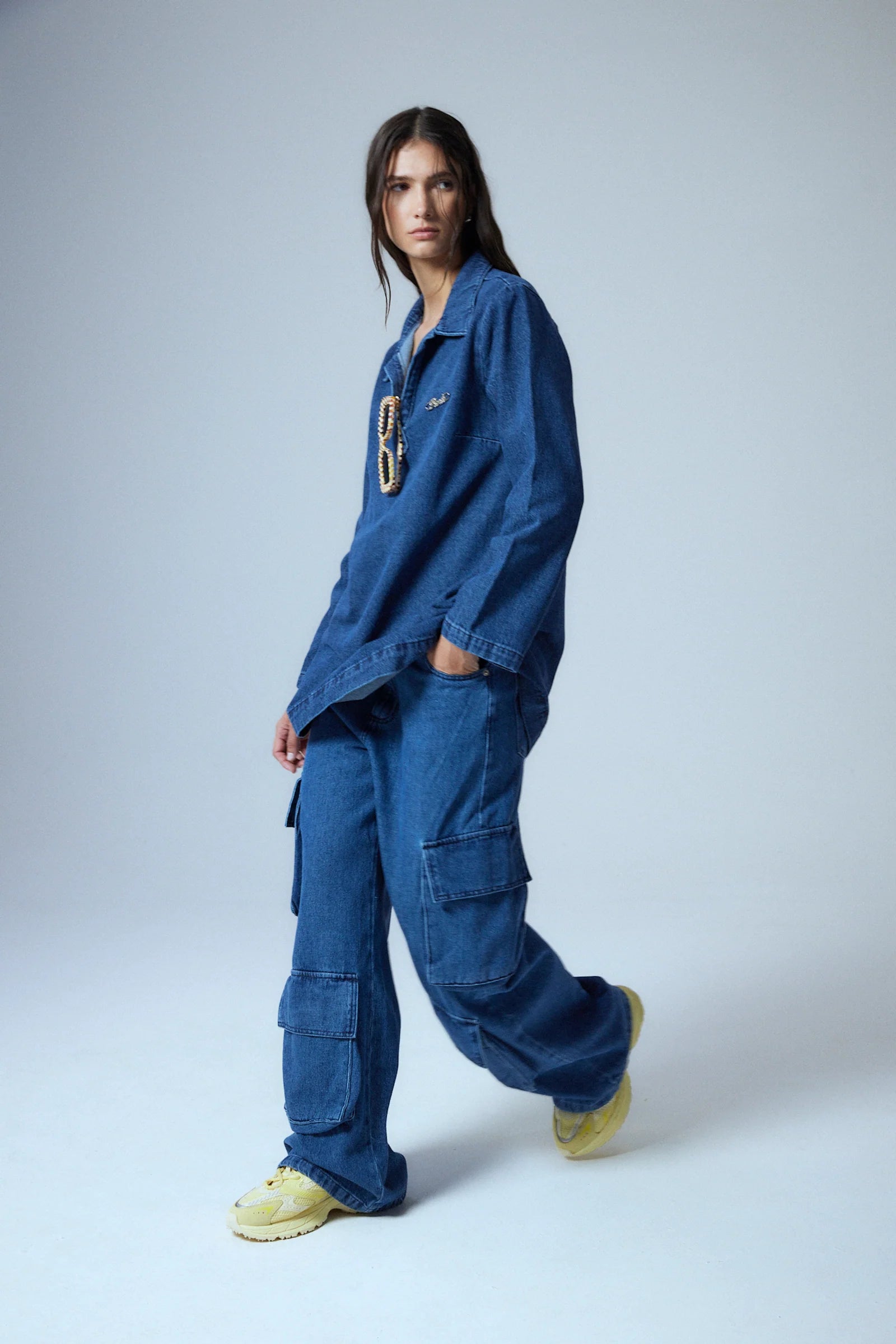 JEAN N20 THE CARGO BLUE