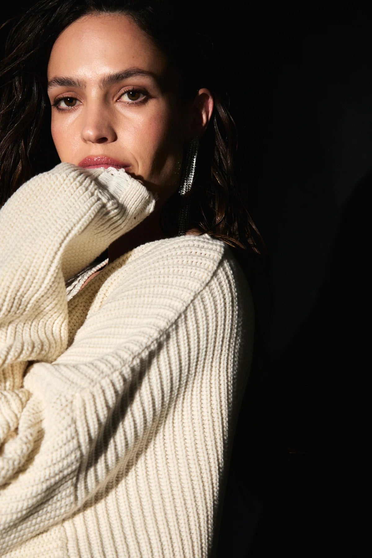 SWEATER HALO OFF WHITE