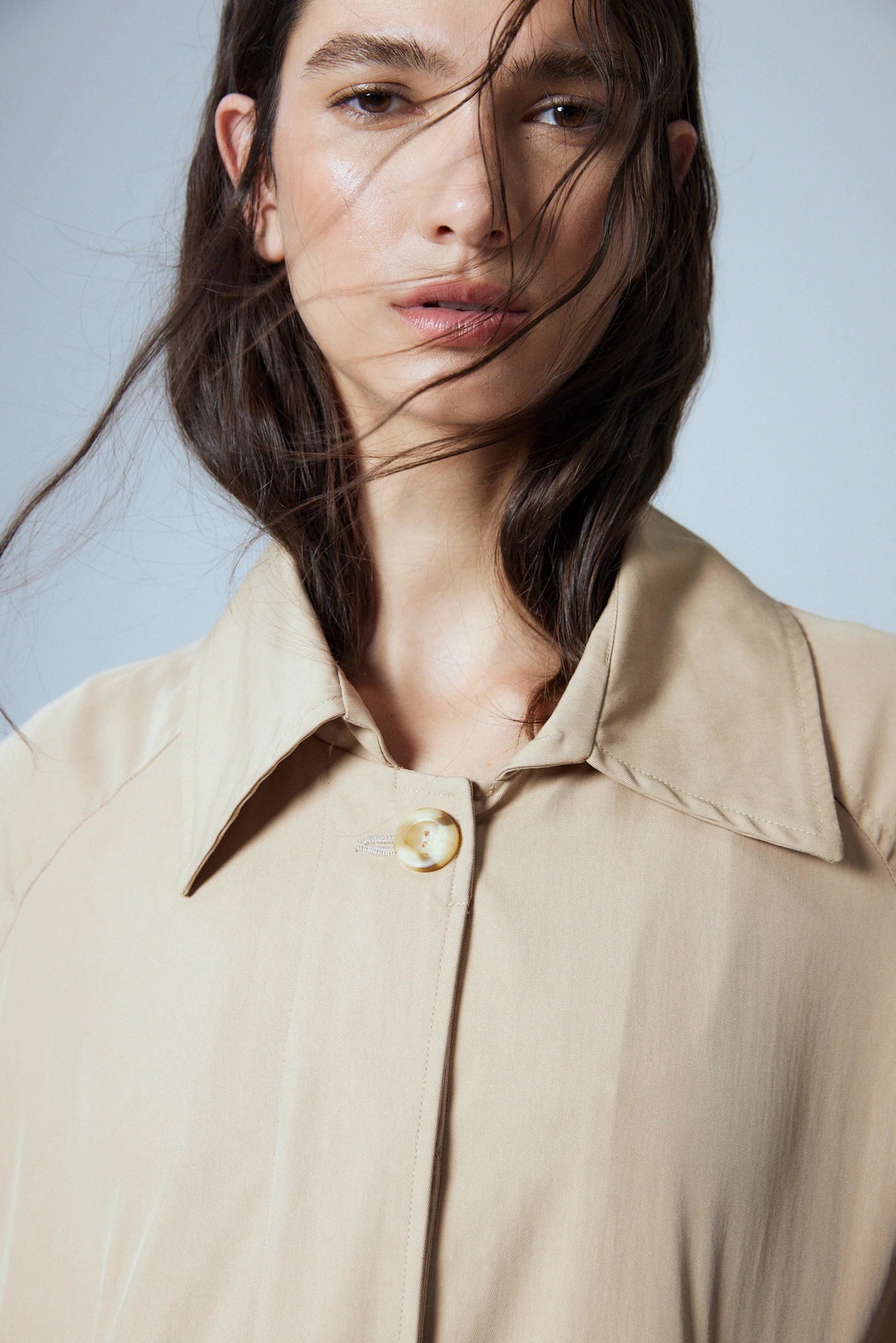 TRENCH OASIS - CAMEL